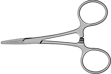 Hartmann Mosquito Forceps, 3 1/2" (8.9 Cm), Curved